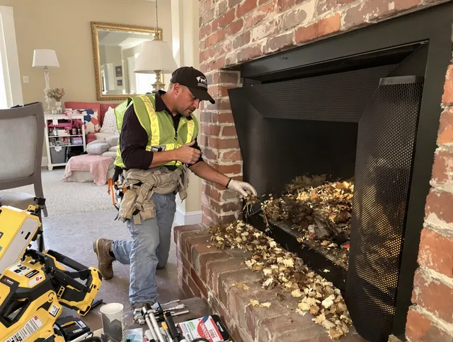 Safe screening installation by Beverly Hills Chimney Sweep in Beverly Hills, CA