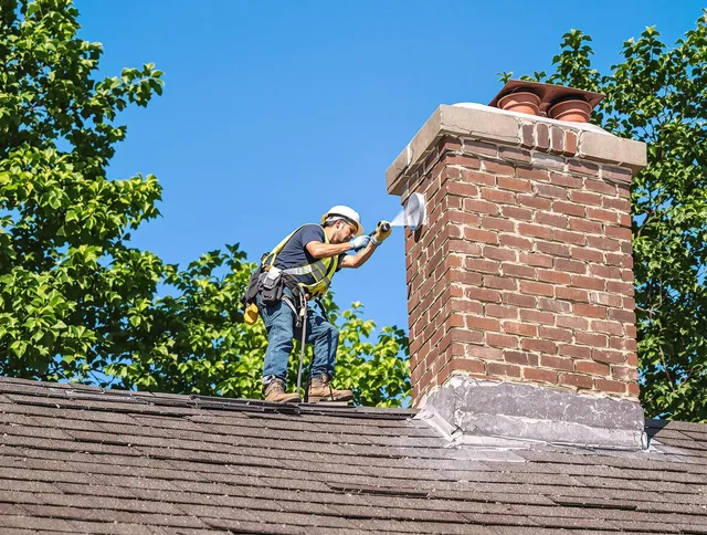 Beverly Hills Chimney Sweep performing an inspection with advanced tools in Beverly Hills, CA