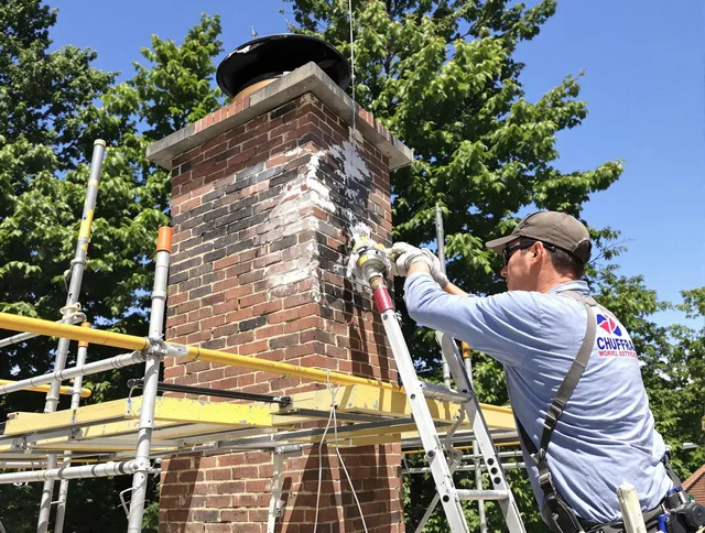 Structural chimney repair by Beverly Hills Chimney Sweep in Beverly Hills, CA