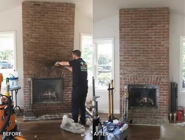 Finished chimney sweeping service by Beverly Hills Chimney Sweep in Beverly Hills, CA