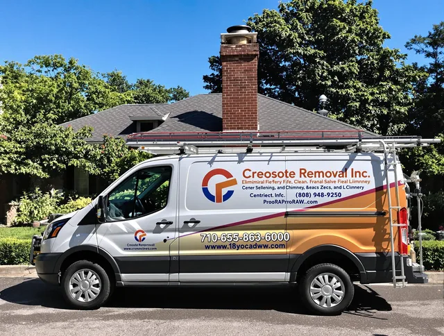 Beverly Hills Chimney Sweep technician removing creosote safely in Beverly Hills, CA
